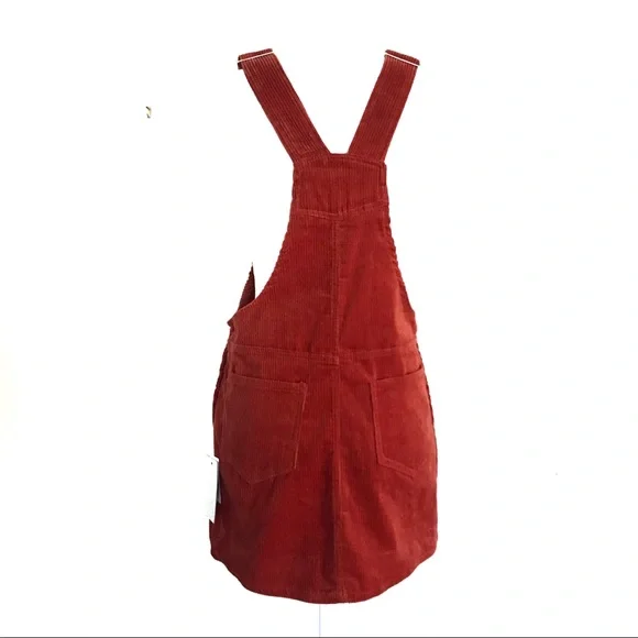 #034 - NWT J For Justify Corduroy Overall Dress. - Picture 6 of 9